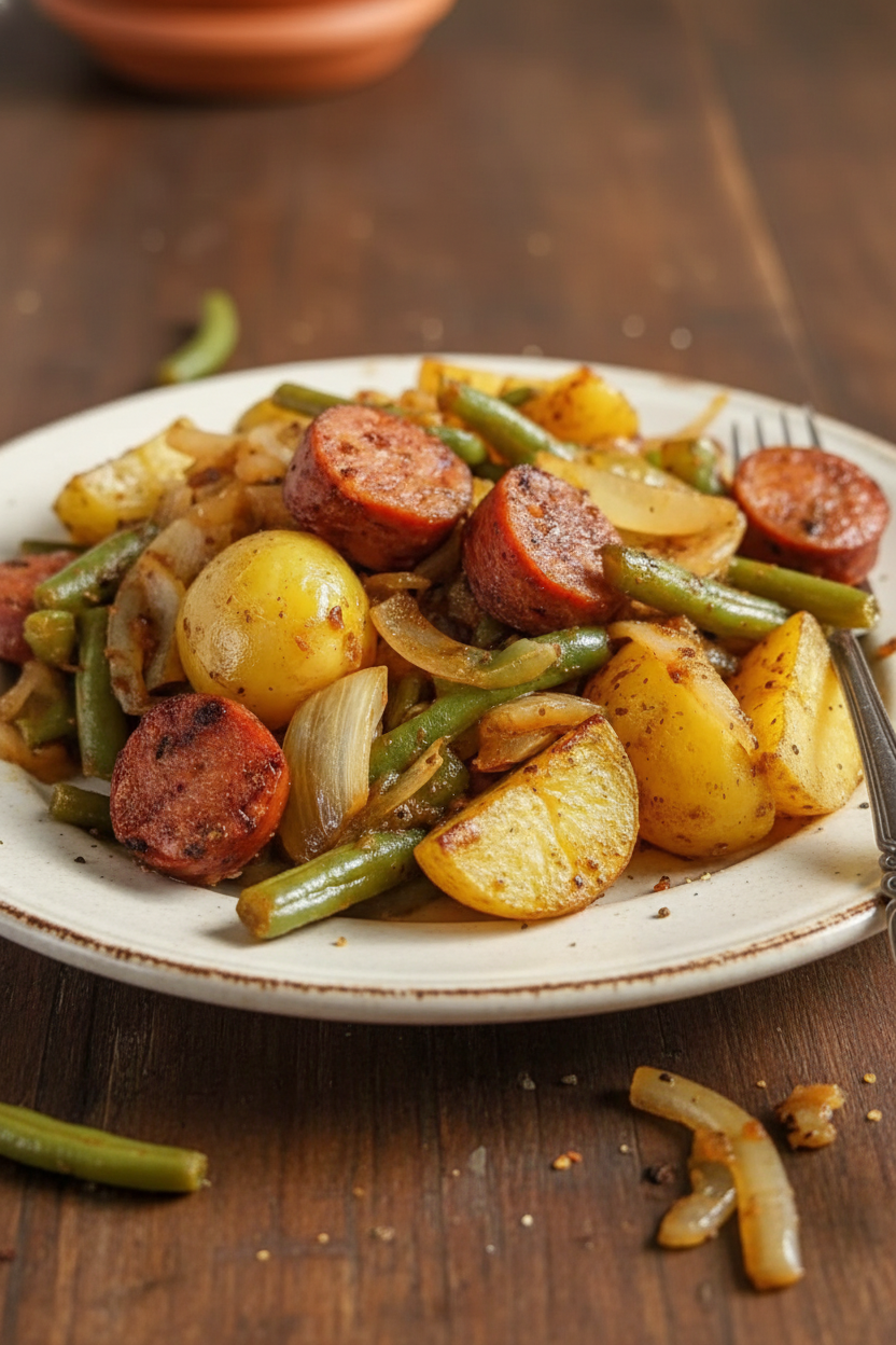 Slow Cooker Sausage Green Beans and Potatoes Author Tips