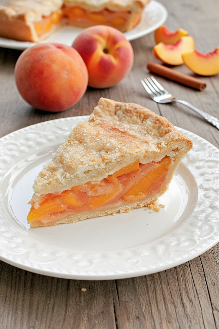 Bakers Trusted Method for Perfect Peach Pie