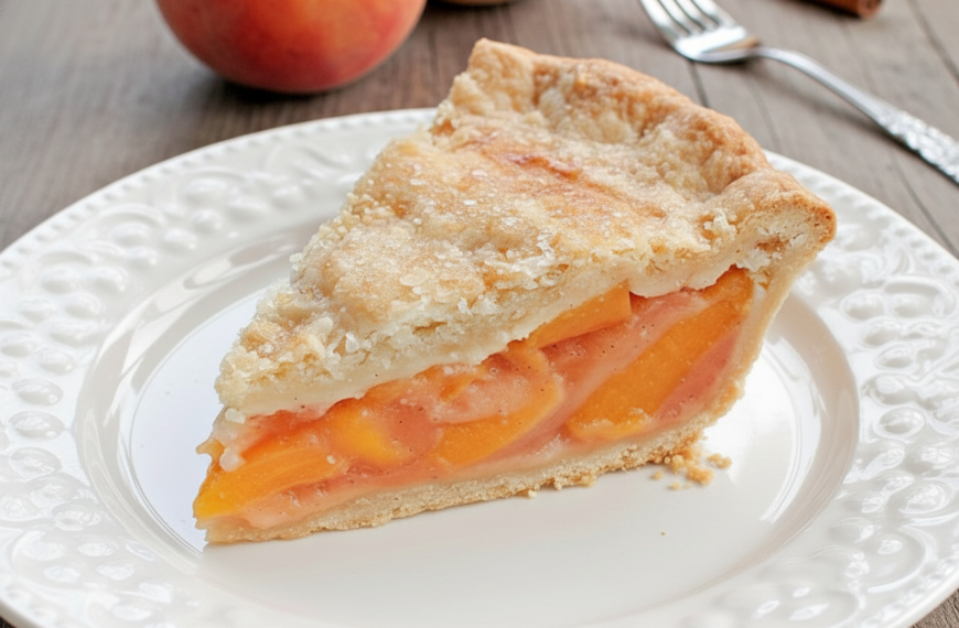 Bakers Trusted Method for Perfect Peach Pie
