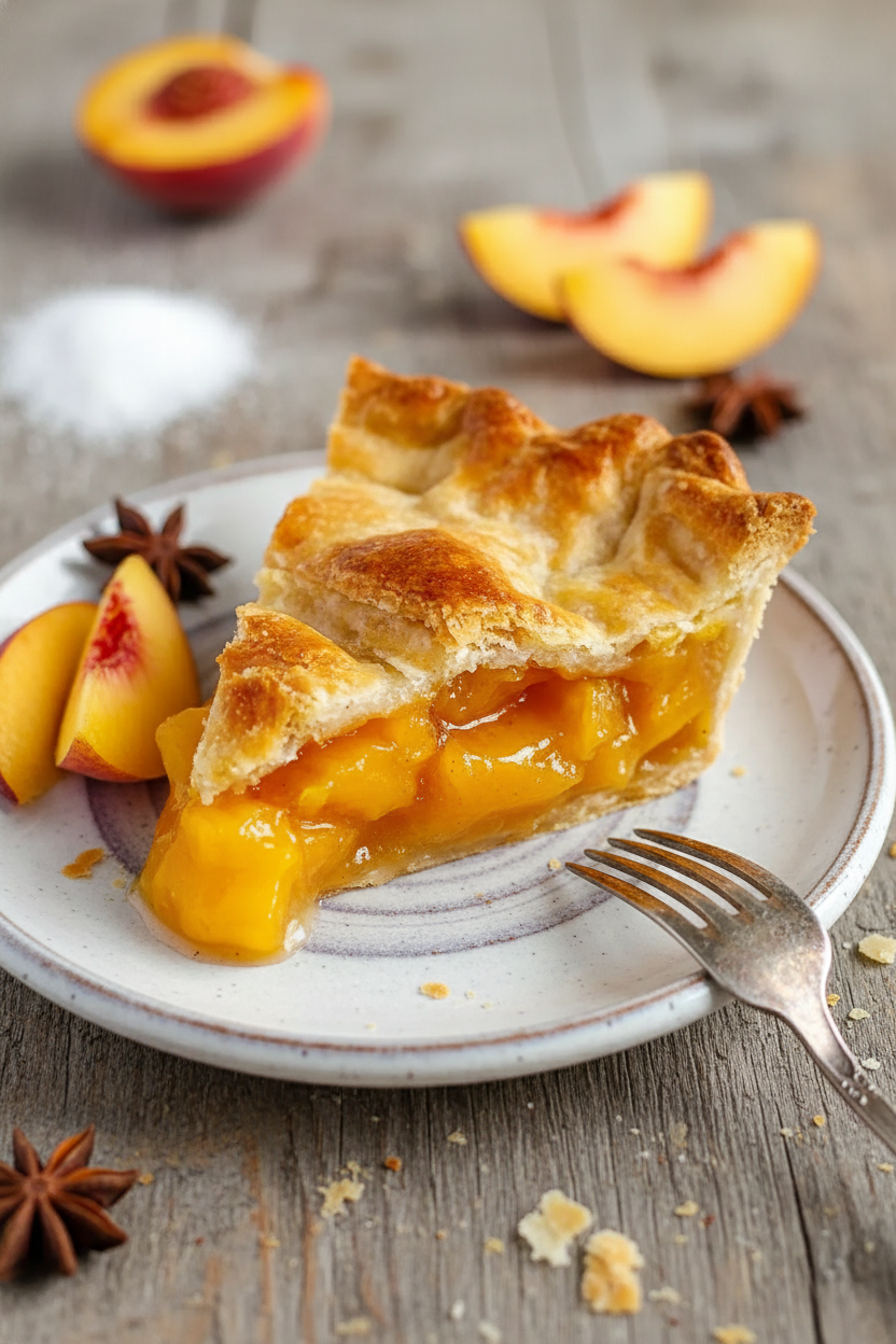 My Foolproof Peach Pie With Lattice Crust