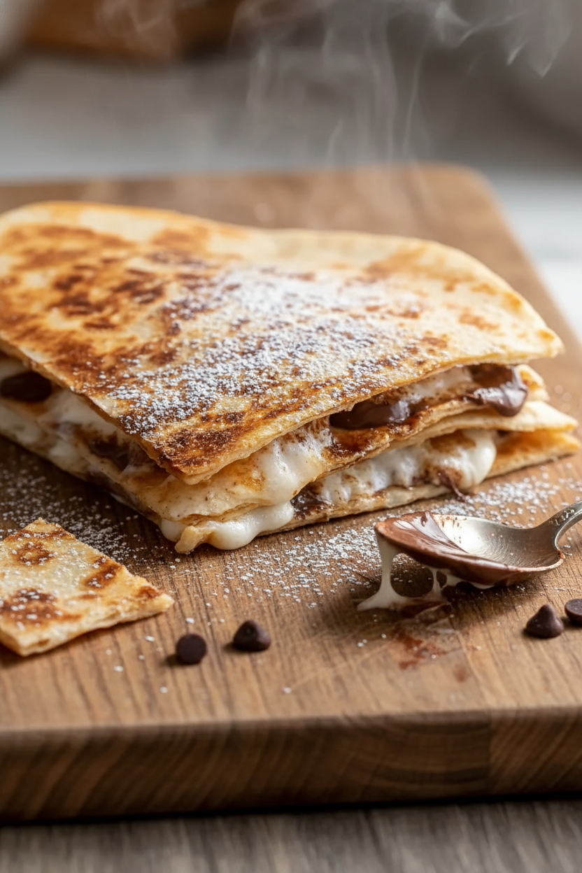My Gooey Smores Quesadilla Recipe