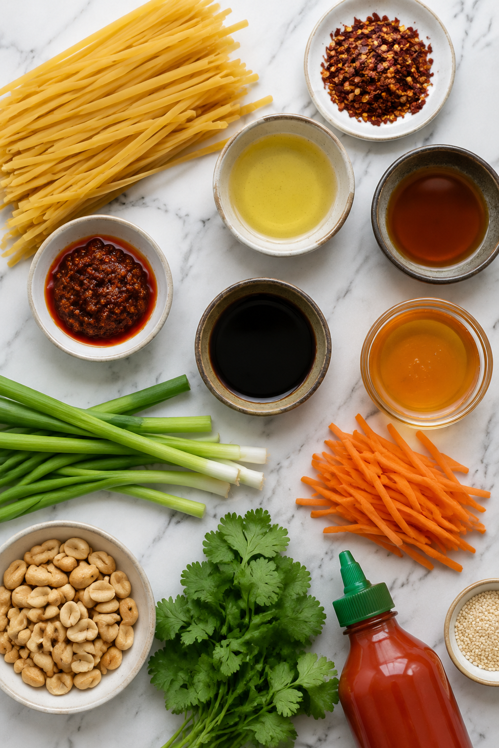 20 Minute Spicy Thai Noodles