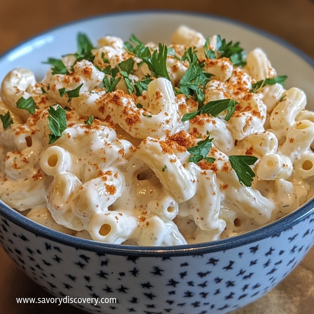 Classic Creamy Macaroni Salad