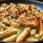 Rich Cajun Chicken Penne Creamy Pasta Recipe Creamy-Cajun-Chicken-Penne-Pasta-f