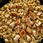 Creamy Garlic Chicken Pasta with Parmesan, Easy 30-Minute Dinner Creamy-Garlic-Chicken-Pasta-with-Parmesan-Easy-30-Minute-Dinner-f