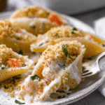 Creamy Seafood Stuffed Pasta Shells, Easy Gourmet Dinner Creamy Seafood Stuffed Pasta Shells, Easy Gourmet Dinner