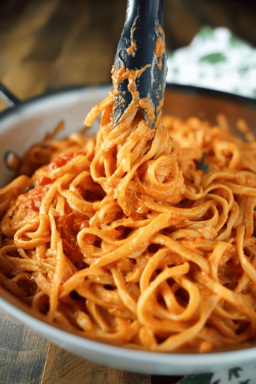 Creamy Tomato Pasta with Boursin, Easy 20 Minute Dinner