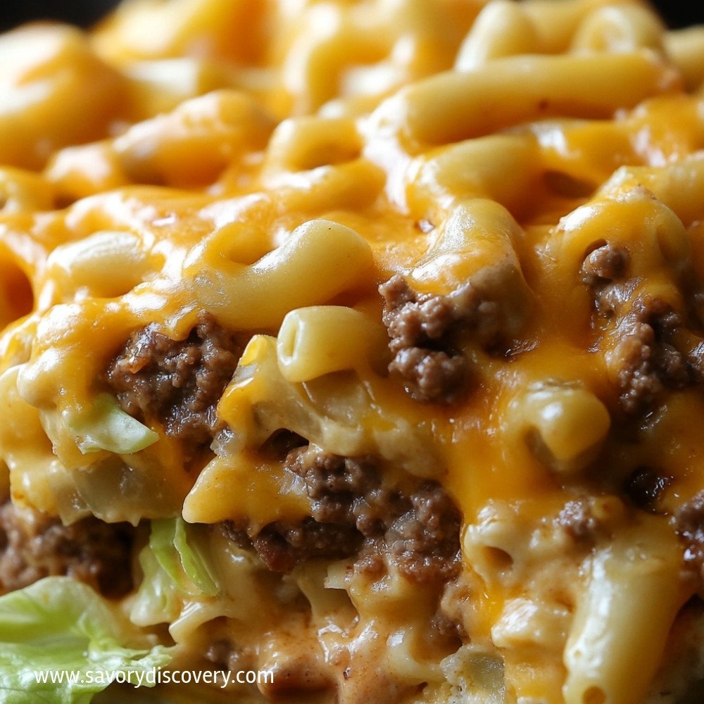 Delicious Big Mac Casserole