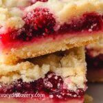 Five Ingredient Raspberry Shortbread Bars Five-Ingredient-Raspberry-Shortbread-Bars-f