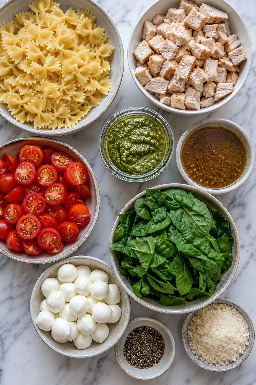 Fresh Chicken Pesto Pasta Salad Recipe for Summer Picnics