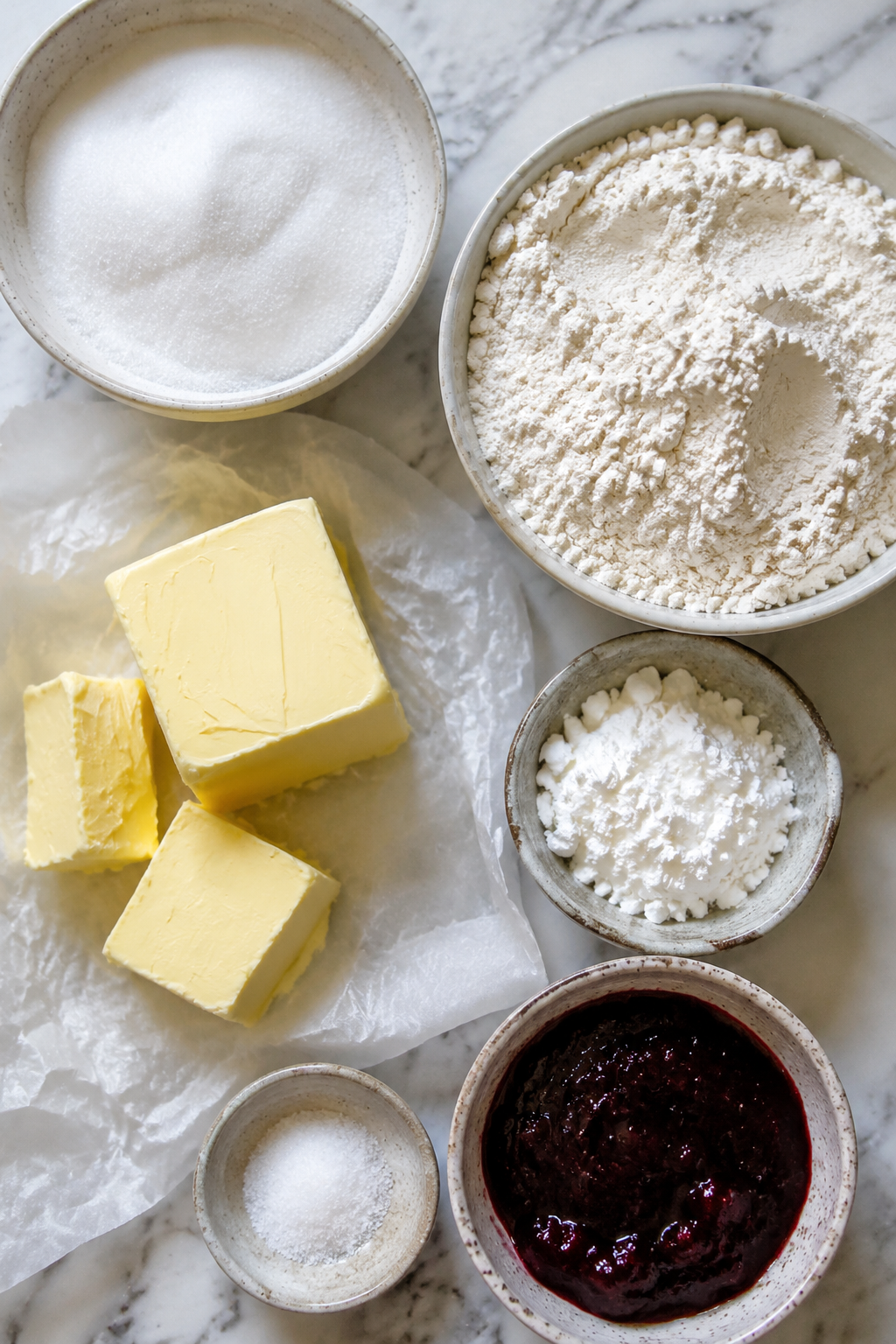 Jam Shortbread Bars