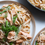 Lemon Salmon Pasta with Creamy Garlic Sauce, 30 Minute Dinner Lemon-Salmon-Pasta-with-Creamy-Garlic-Sauce-30-Minute-Dinner-f