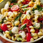 Easy Caprese Pasta Salad Recipe with Fresh Basil Caprese-Pasta-Salad-f