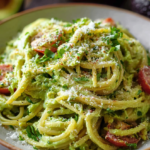 Best Creamy Avocado Pasta Recipe For Dinner Creamy-Avocado-Pasta-f
