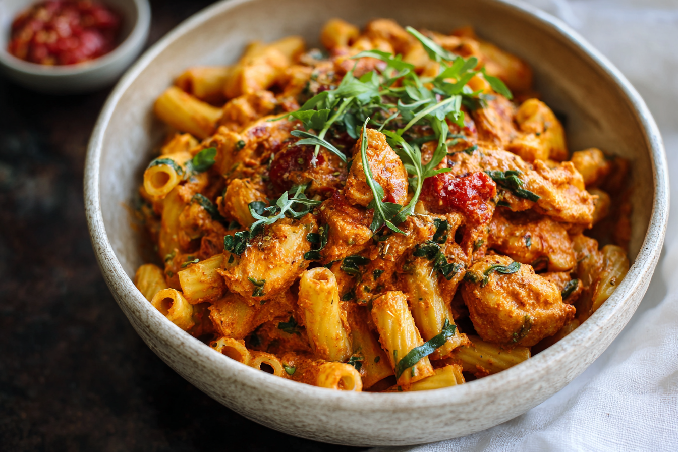 Creamy Harissa Pasta