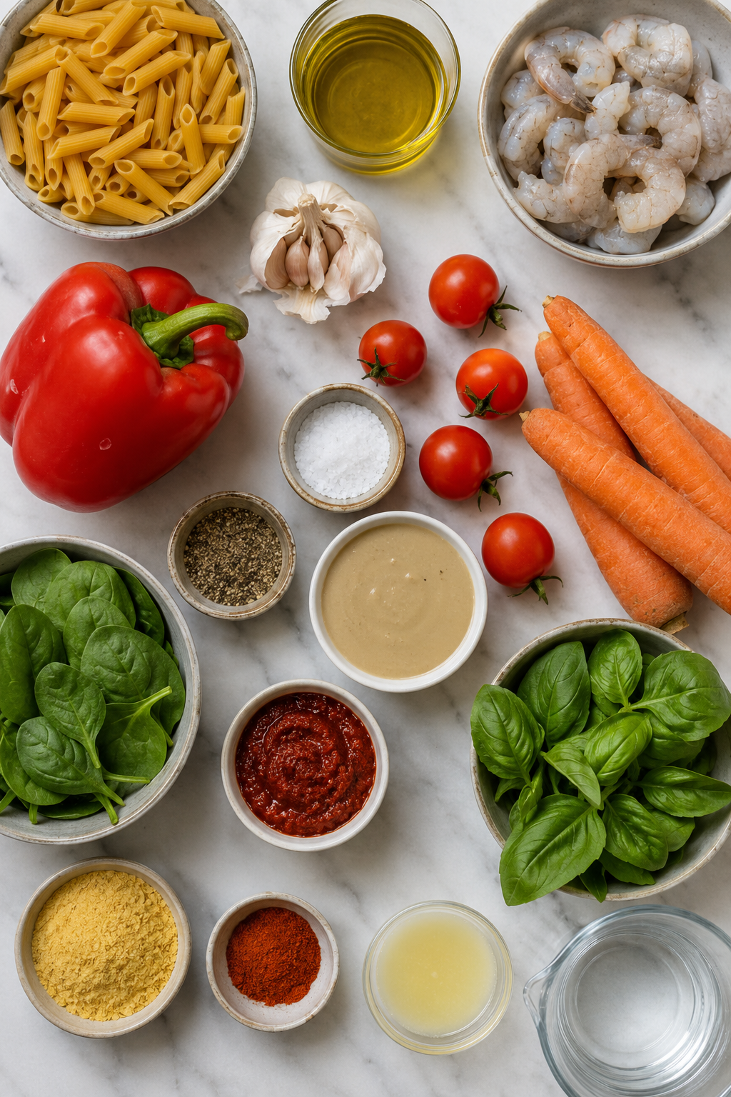 Creamy Harissa Pasta