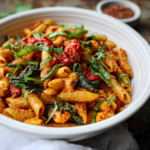 Creamy Harissa Pasta Recipe for Spicy Lovers Creamy-Harissa-Pasta-f