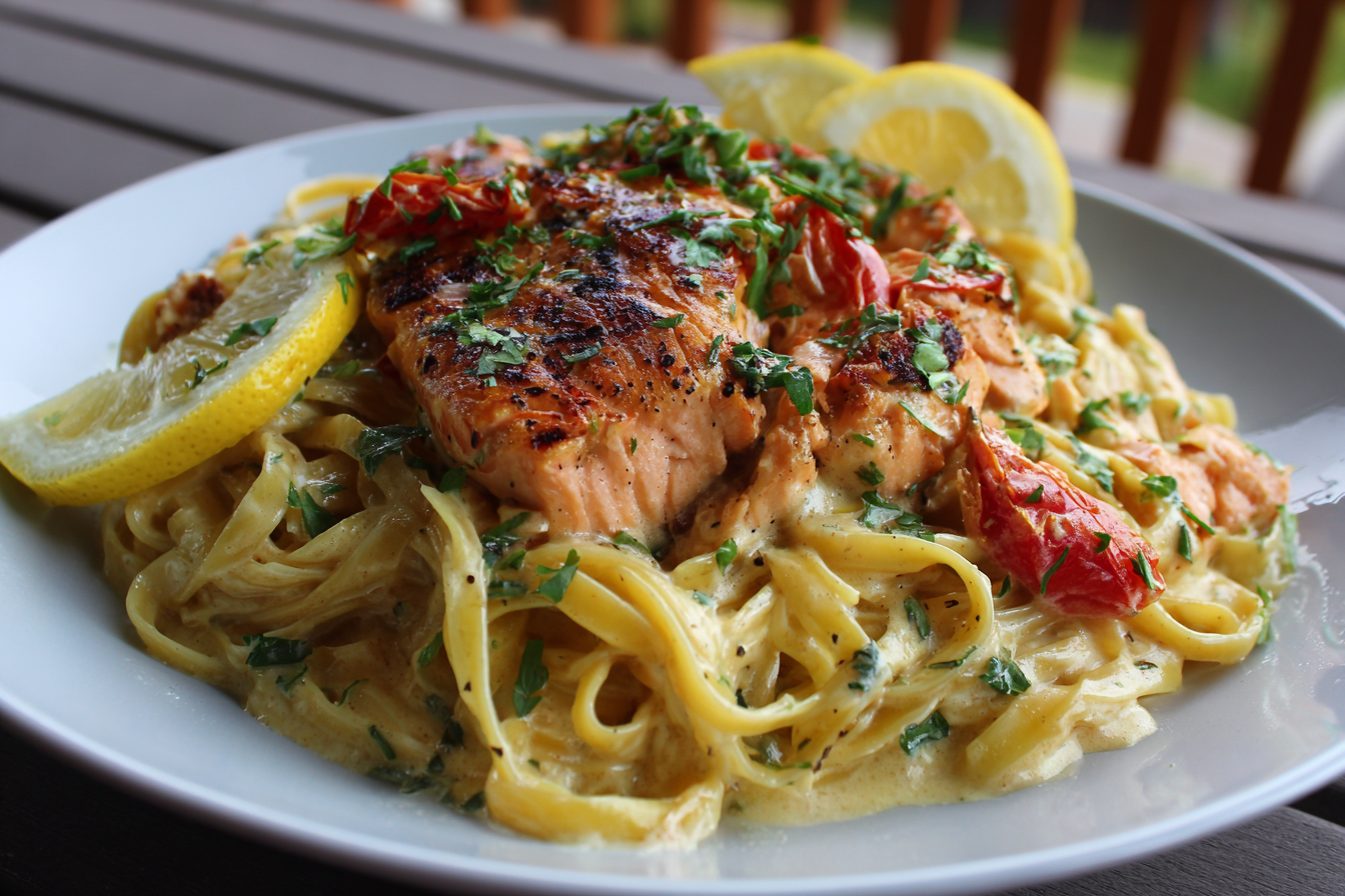 Creamy Salmon Pasta