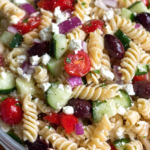 Quick Healthy Greek Pasta Salad Recipe Ideas Easy-Greek-Pasta-Salad-f