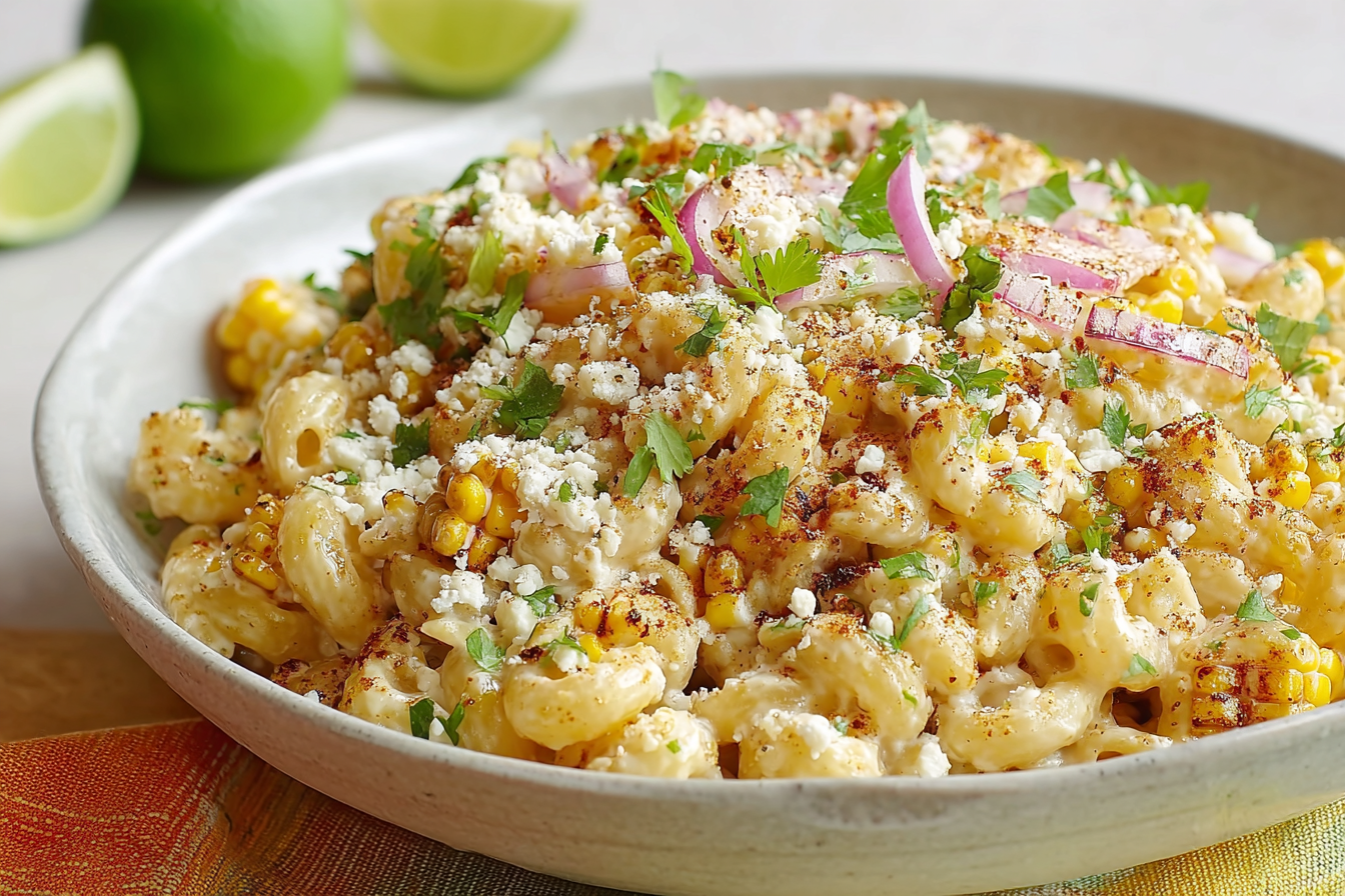 Elote Street Corn Pasta Salad