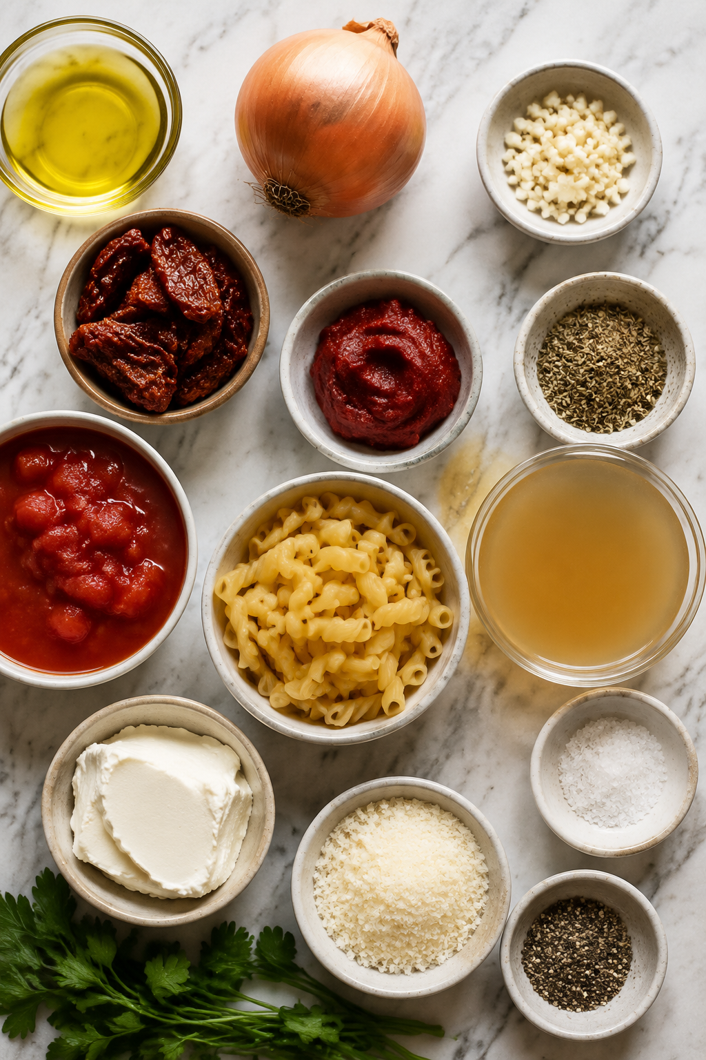 One Pot Creamy Tomato Pasta