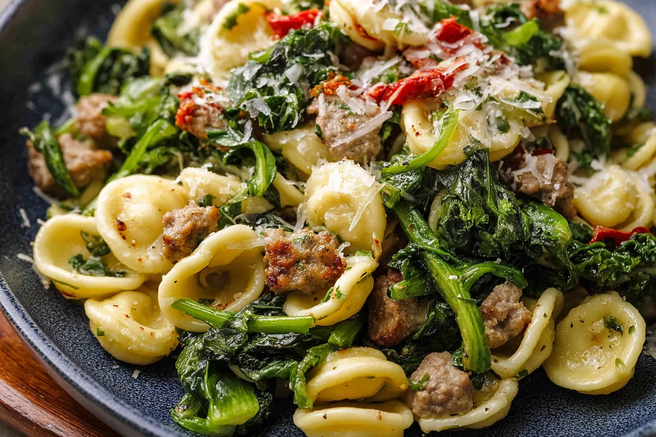 Orecchiette with Sausage and Broccoli Rabe