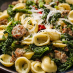 Best Orecchiette Sausage Broccoli Rabe Pasta Recipe Orecchiette-with-Sausage-and-Broccoli-Rabe-f