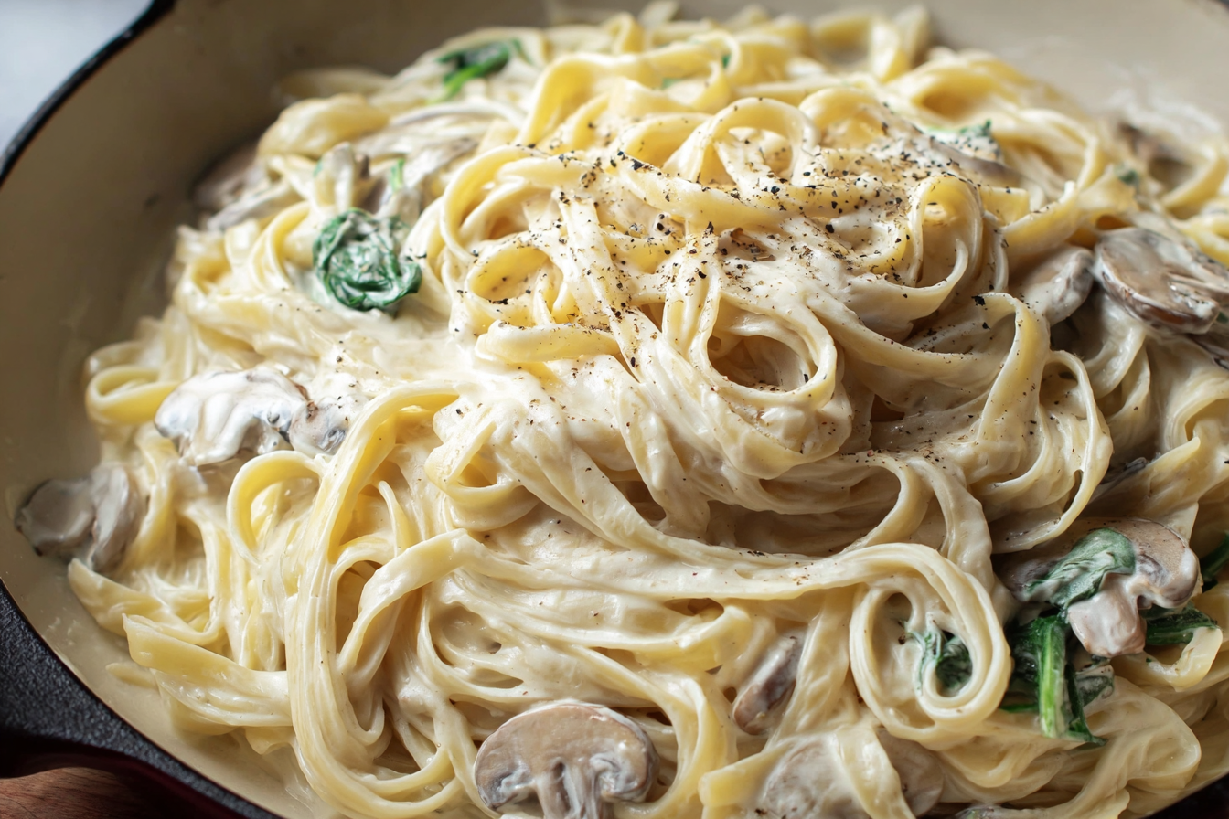 Vegan Cashew Alfredo