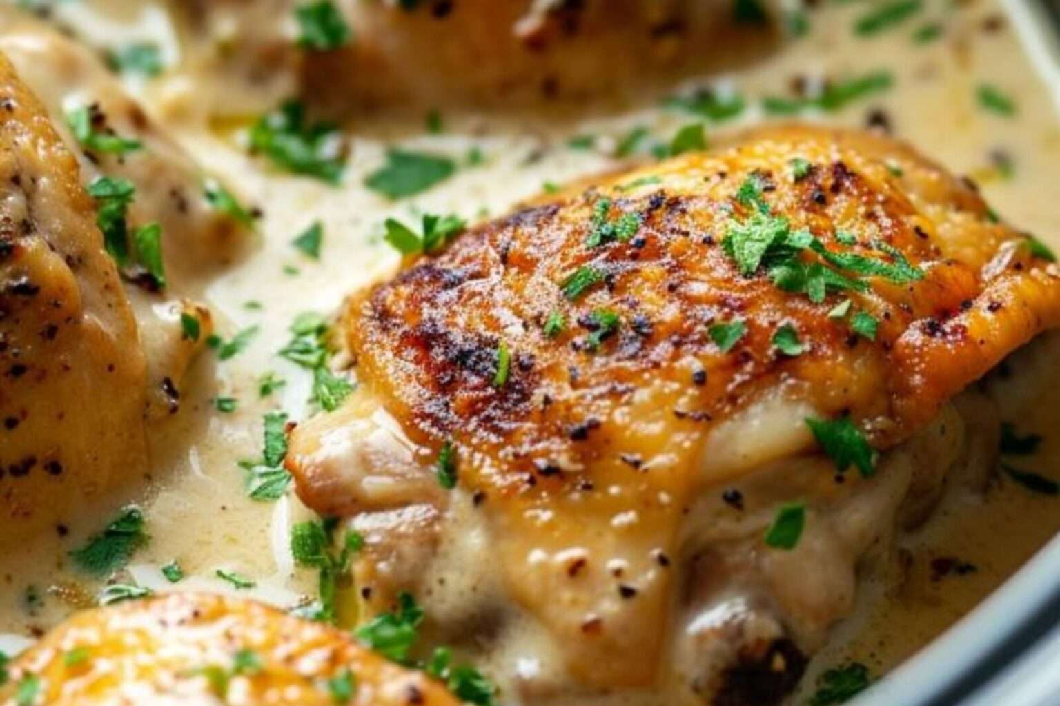 Slow Cooker Million Dollar Chicken - Savory Discovery