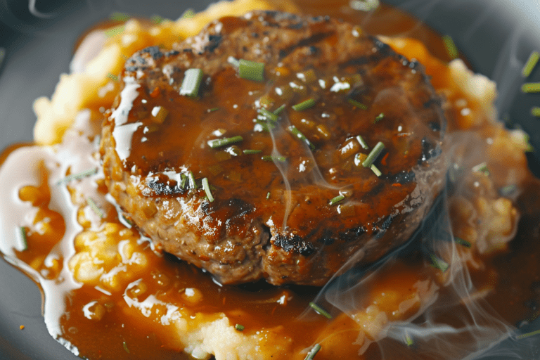 Best Ever Hamburger Steak Recipe - Savory Discovery