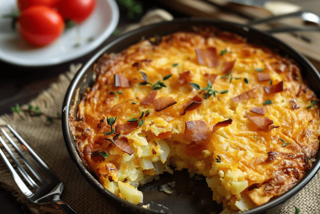 Hashbrown Breakfast Casserole - Savory Discovery