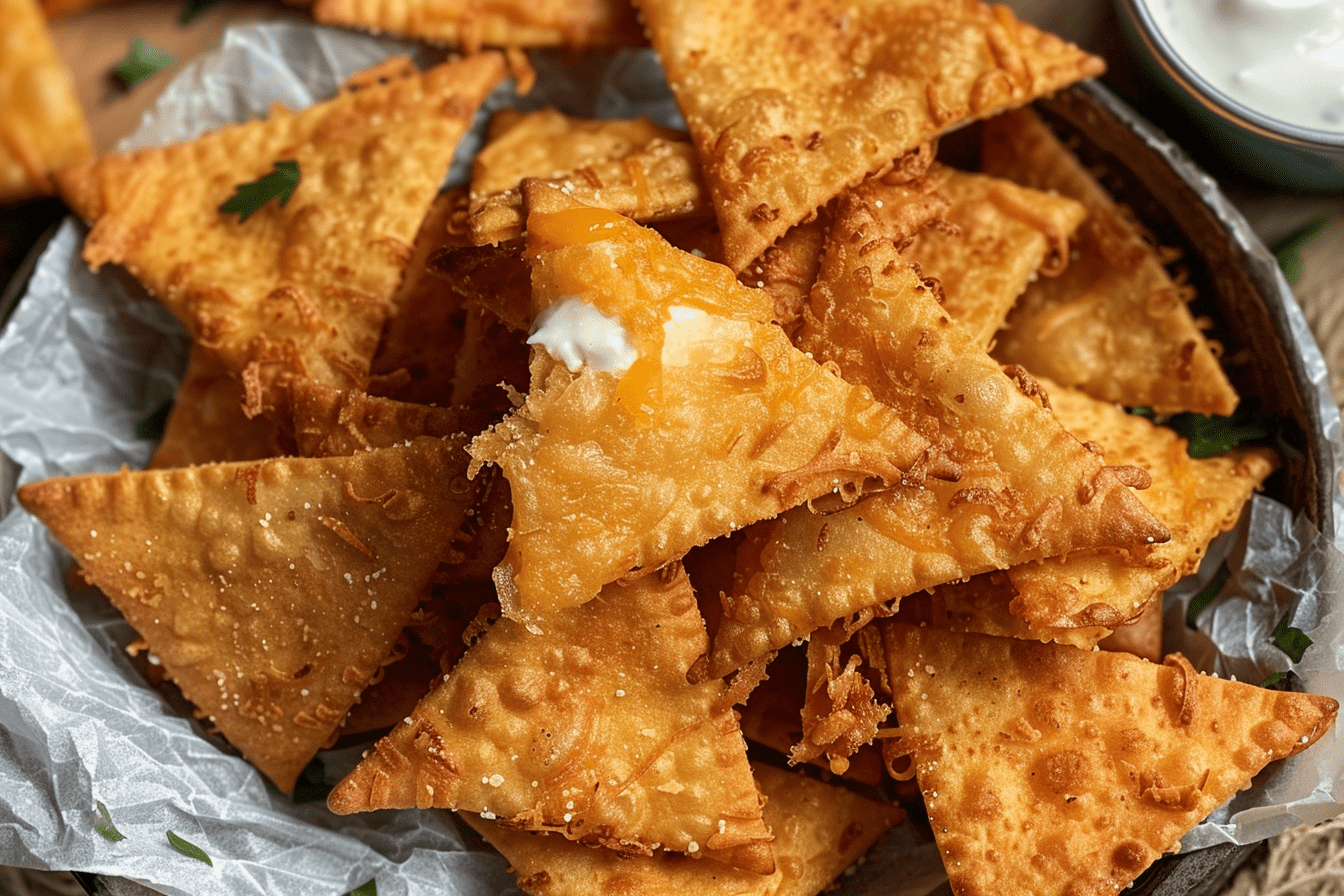 Fried Cheese Stuffed Doritos