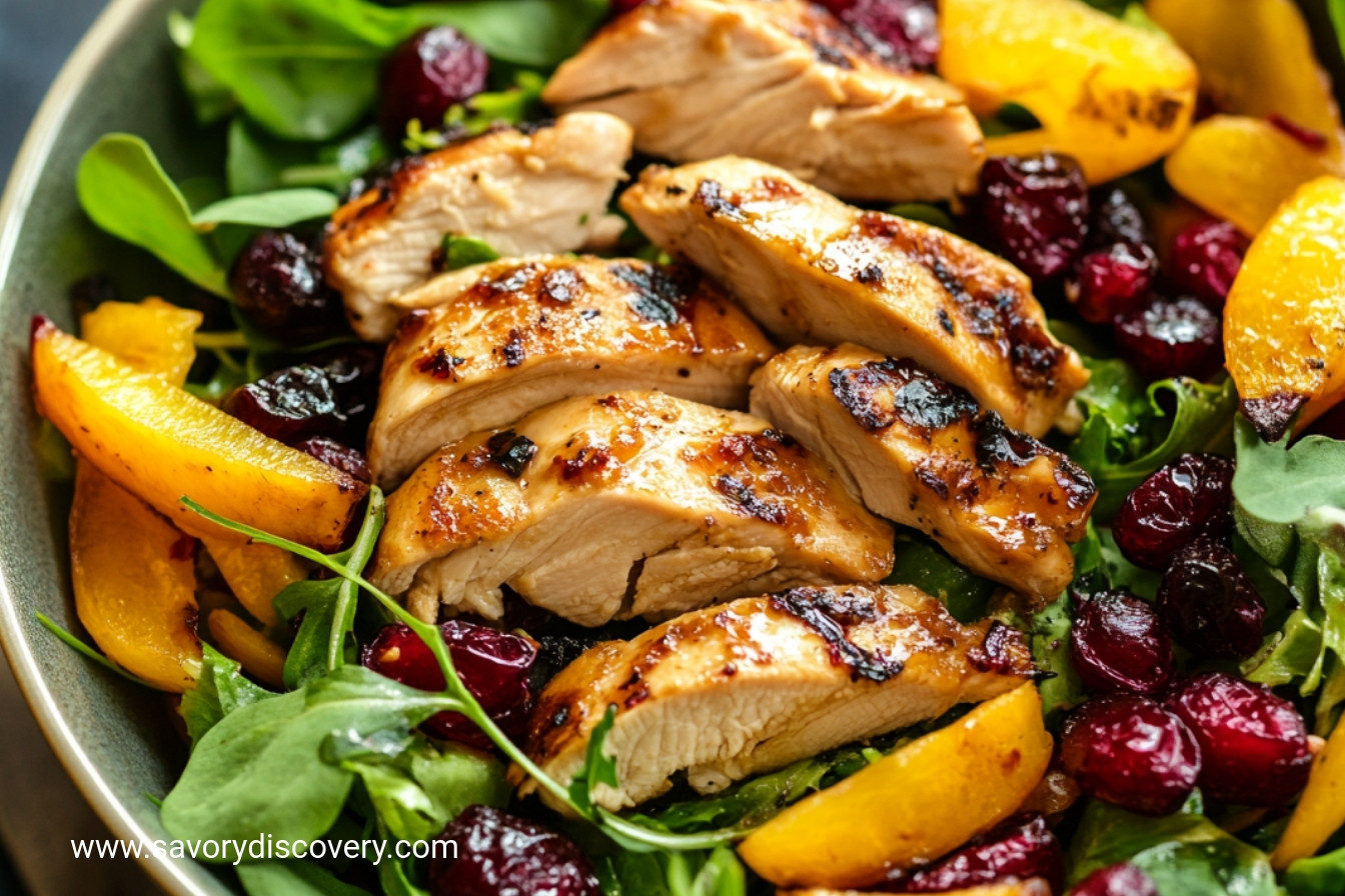 Asian Chicken Cranberry Salad