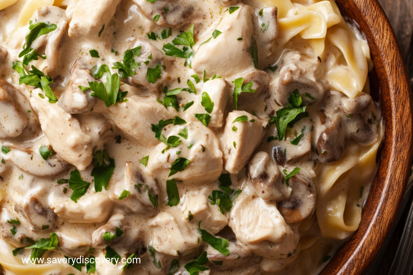 Chicken Stroganoff