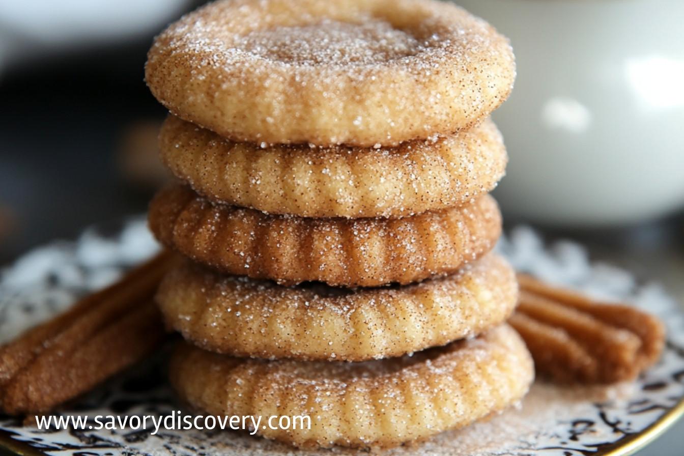 Cinnamon Sugar Churro Cookies