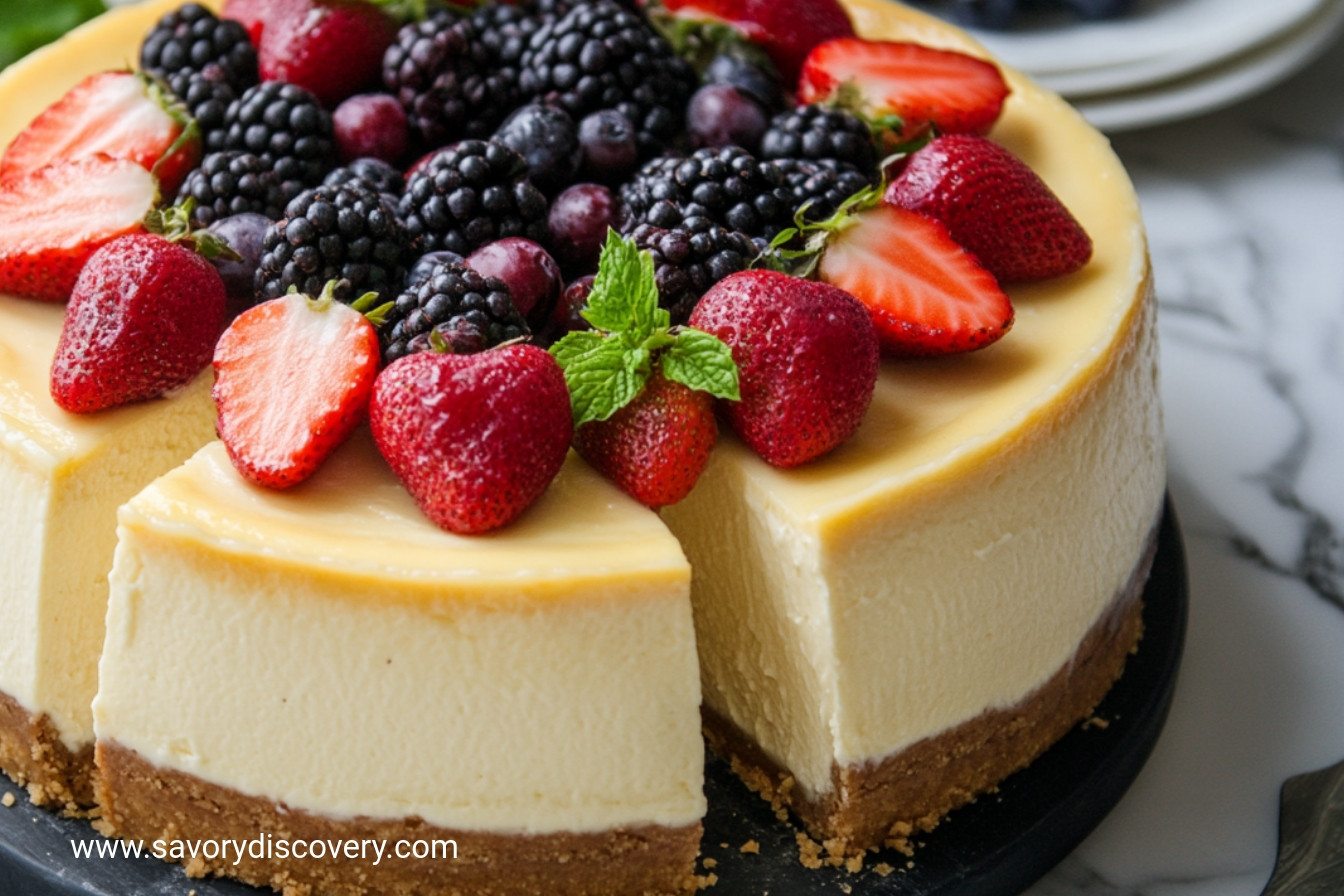 Classic New York Cheesecake