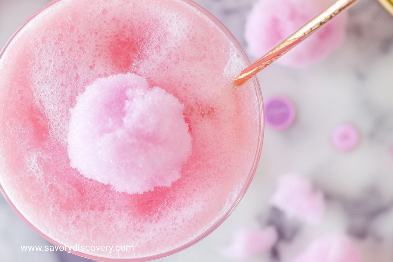 Cotton Candy Cosmos Cocktail