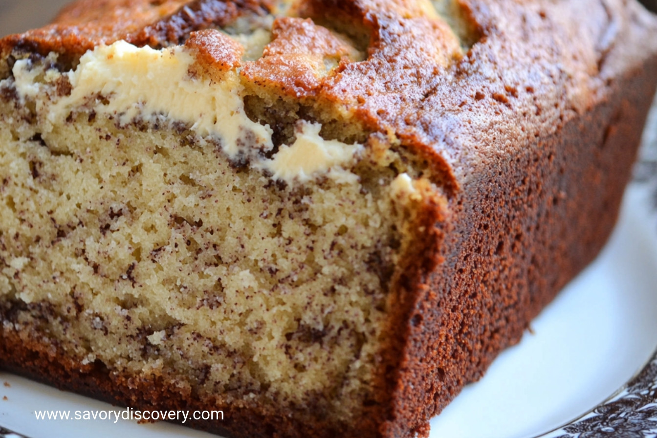 Cream Cheese Banana Bread