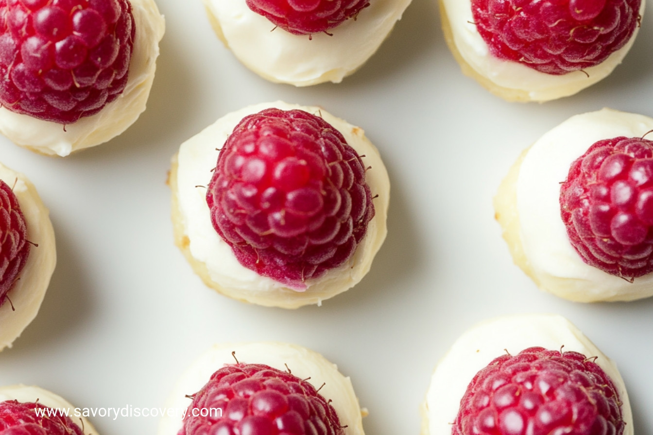 Delightful Raspberry Cream Cheese Bites