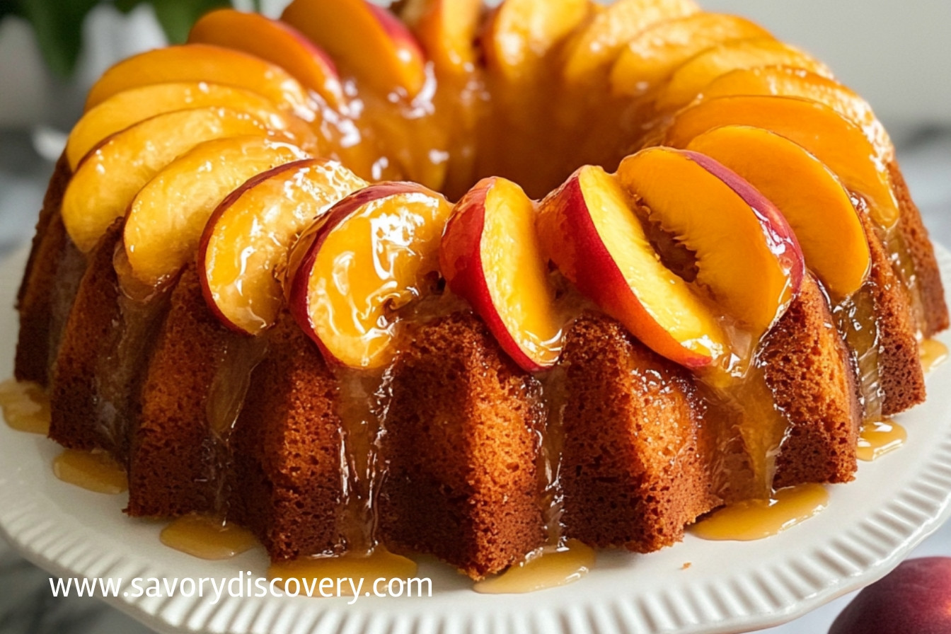 Irresistible Summer Peach Cake