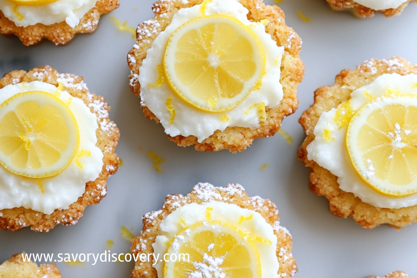 Mouthwatering Lemon Bar Cookie Cups