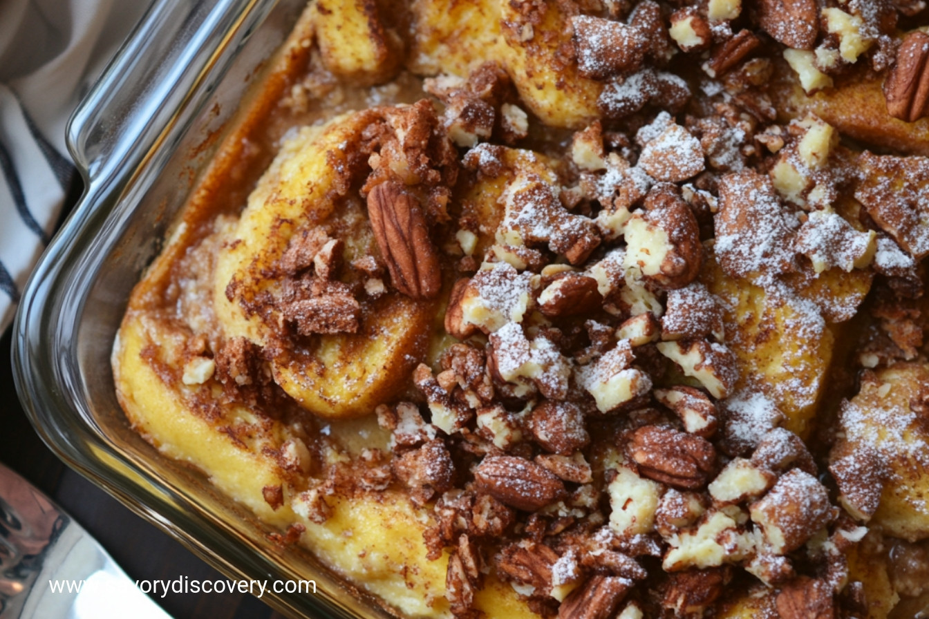 Pumpkin French Toast Casserole