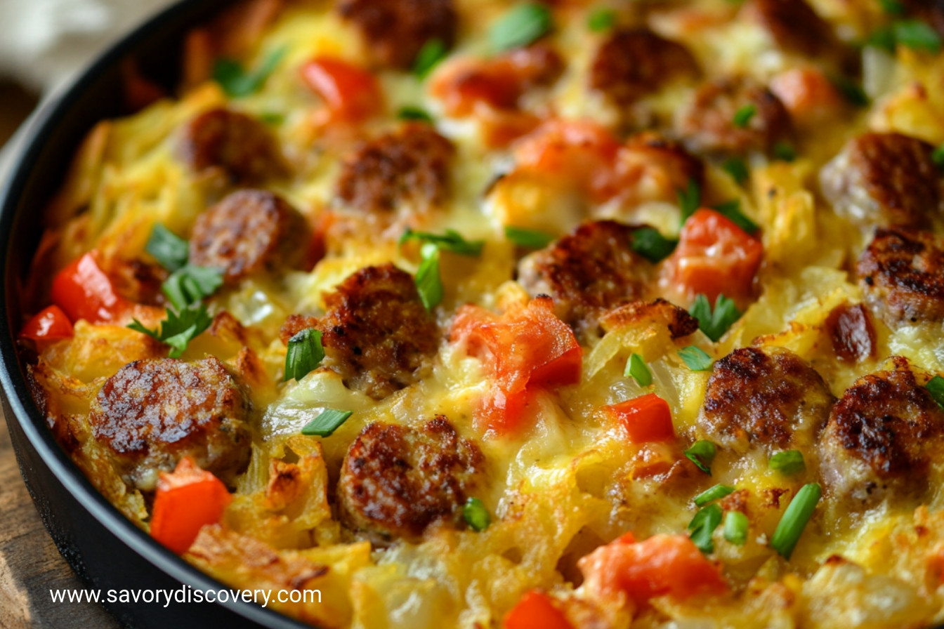 Sausage & Hash Brown Delight