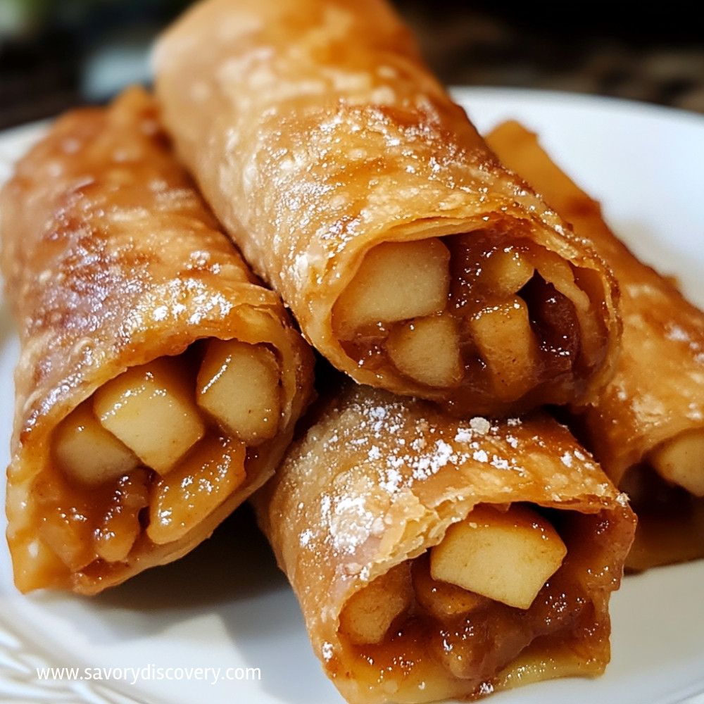 Apple Pie Egg Rolls