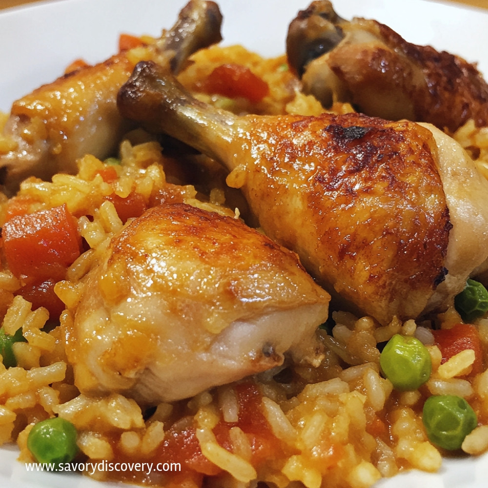 Arroz de Galinha (Portuguese Chicken and Rice)