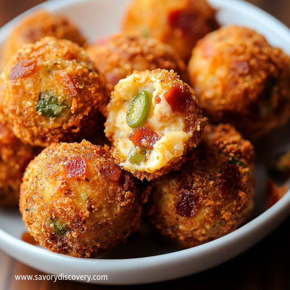 Bacon Jalapeno Popper Cheese Balls