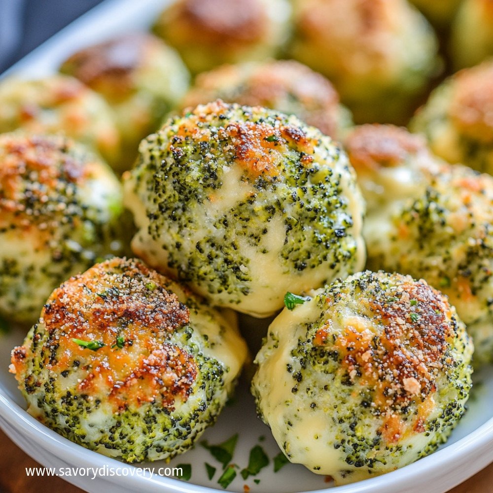 Baked Broccoli Cheese Balls