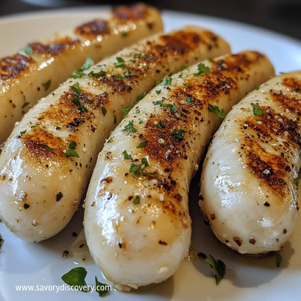 Baked White Sausage
