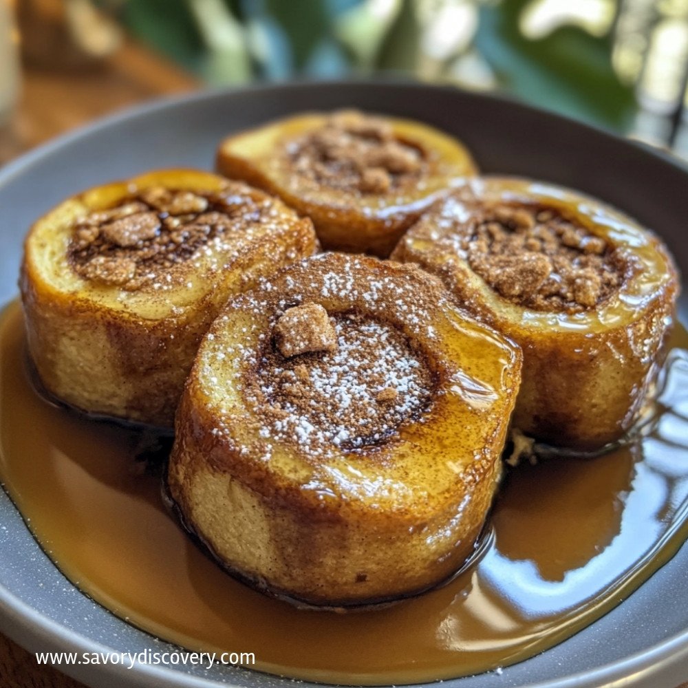 Biscoff Roll French Toasts