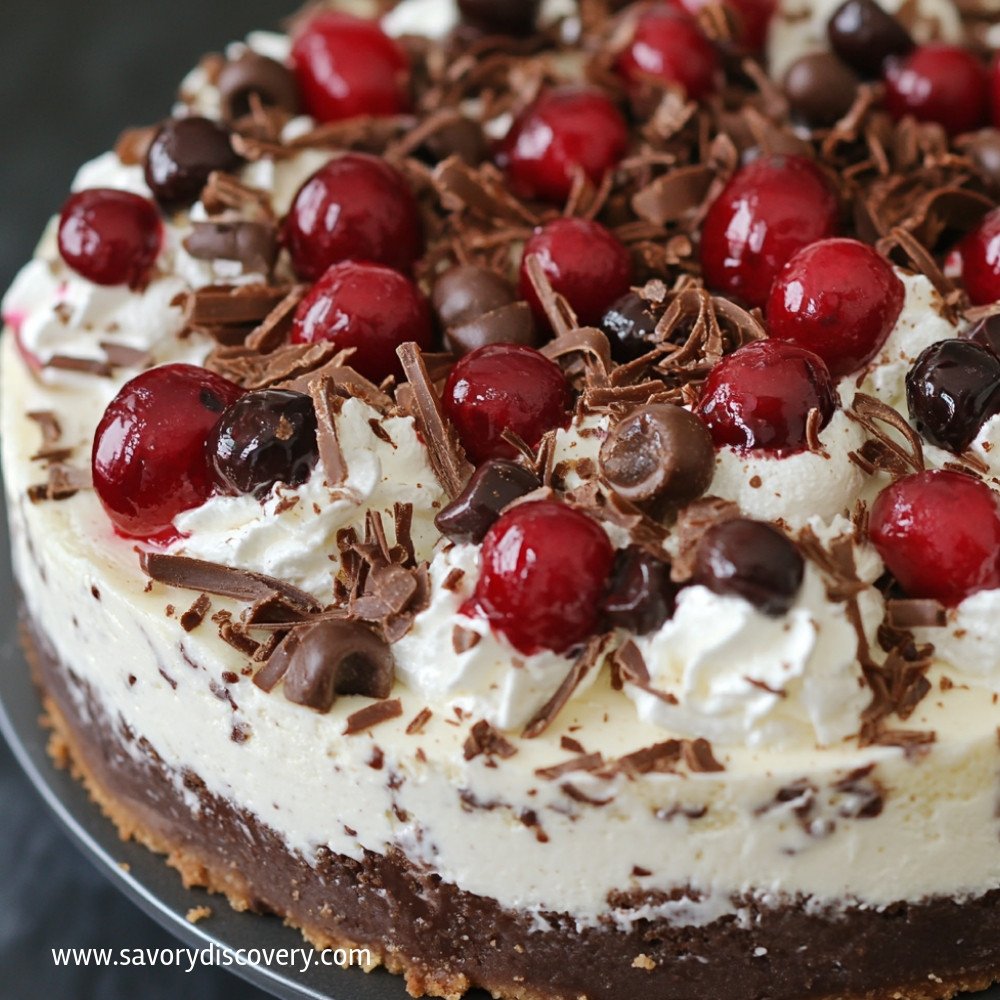 Black Forest Cheesecake Delight